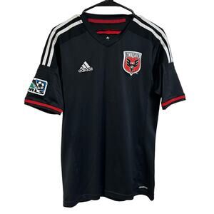 Adidas D.C. United Soccer Men’s Jersey Size Small Black MLS Replica